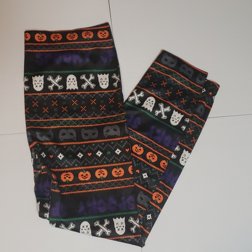 Halloween spooky leggings